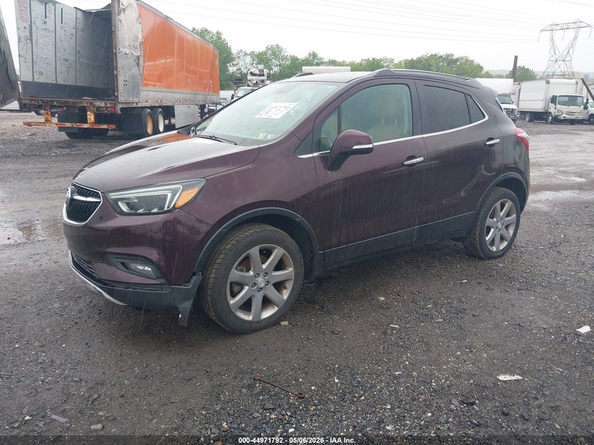 2017 Buick Encore VIN KL4CJGSB0HB181354 IAAI salvage auction — NORMAL WEAR, Salvage (Texas), sold $400 on 2026-07-24 (photo 2)