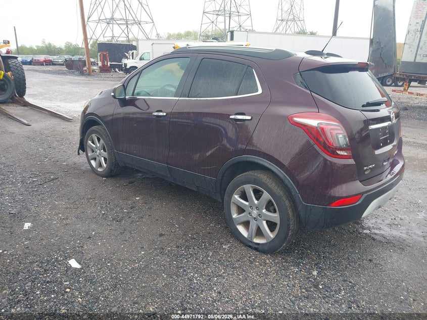 2017 Buick Encore VIN KL4CJGSB0HB181354 IAAI salvage auction — NORMAL WEAR, Salvage (Texas), sold $400 on 2026-07-24 (photo 3)