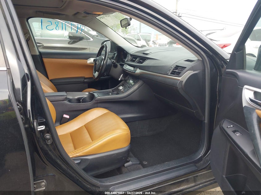 2012 Lexus Ct VIN JTHKD5BH4C2049125 IAAI salvage auction — NORMAL WEAR, Clear (Tennessee), sold $2,475 on 2026-07-07 (photo 5)