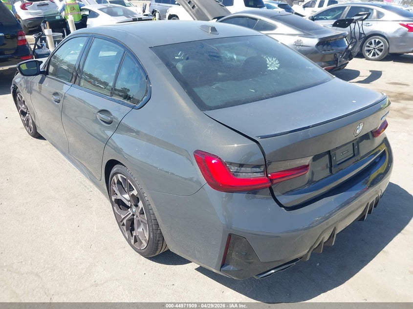 2026 BMW 3er VIN 3MW59FT04T8F97476 IAAI salvage auction — FRONT END, Salvage Title, sold $30,000 on 2026-07-27 (photo 3)