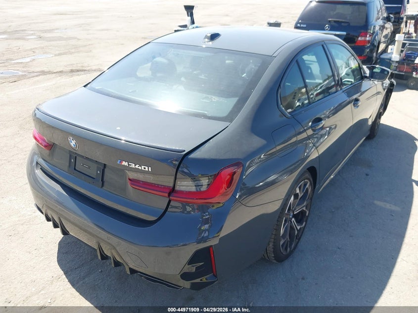 2026 BMW 3er VIN 3MW59FT04T8F97476 IAAI salvage auction — FRONT END, Salvage Title, sold $30,000 on 2026-07-27 (photo 4)