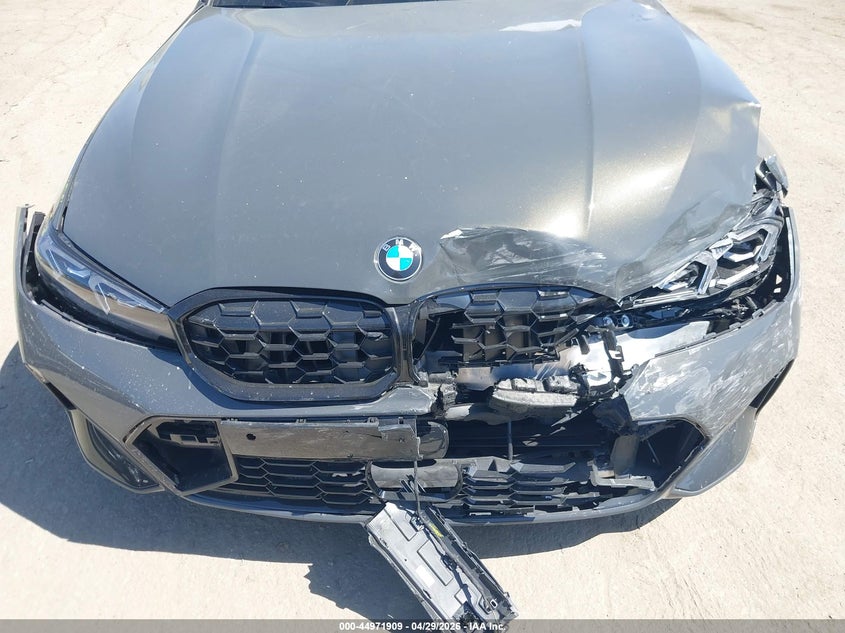 2026 BMW 3er VIN 3MW59FT04T8F97476 IAAI salvage auction — FRONT END, Salvage Title, sold $30,000 on 2026-07-27 (photo 6)