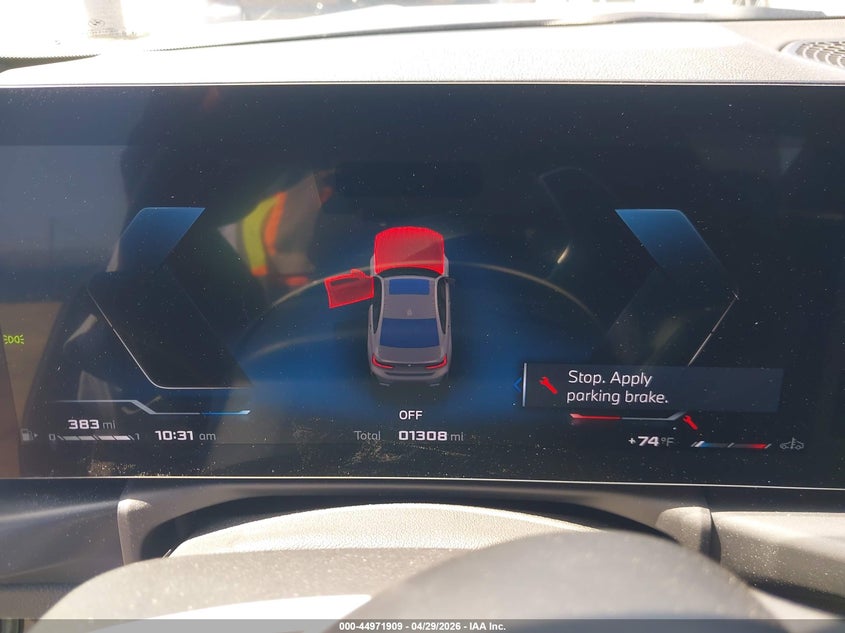 2026 BMW 3er VIN 3MW59FT04T8F97476 IAAI salvage auction — FRONT END, Salvage Title, sold $30,000 on 2026-07-27 (photo 7)