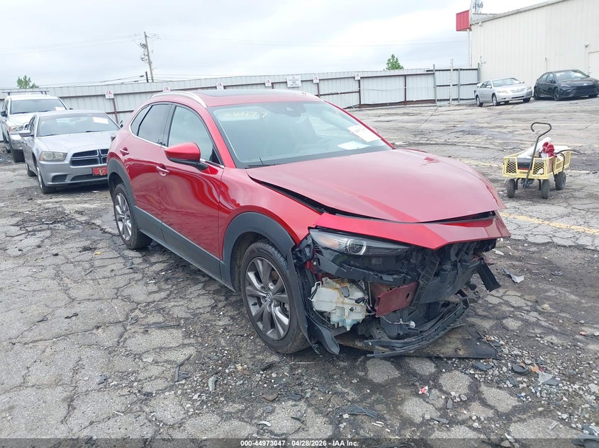 2020 Mazda Cx-30 VIN 3MVDMBEM5LM134130 IAAI salvage auction — FRONT END, Salvage Title, sold $2,500 on 2026-07-08 (photo 1)