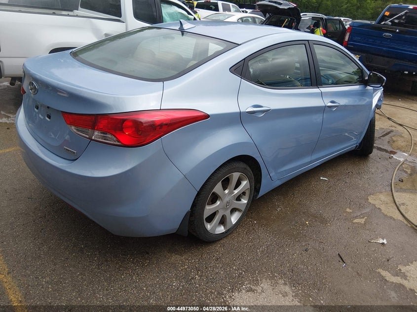 2012 Hyundai Elantra VIN KMHDH4AE8CU322311 IAAI salvage auction — FRONT END, Salvage (Missouri), sold $700 on 2026-07-15 (photo 4)