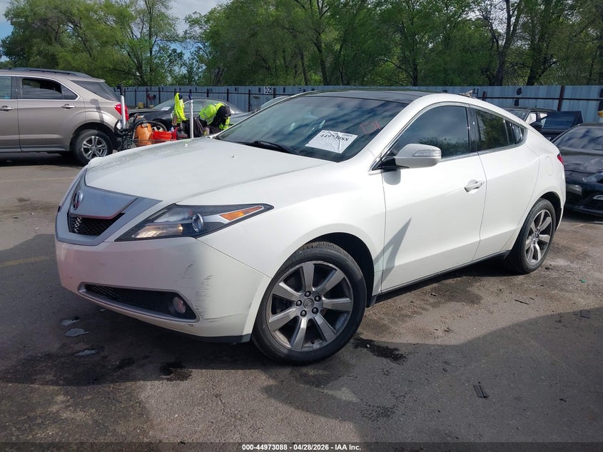 2011 Acura Zdx VIN 2HNYB1H48BH500507 IAAI salvage auction — RIGHT SIDE, Salvage (Utah), sold $450 on 2026-07-09 (photo 2)