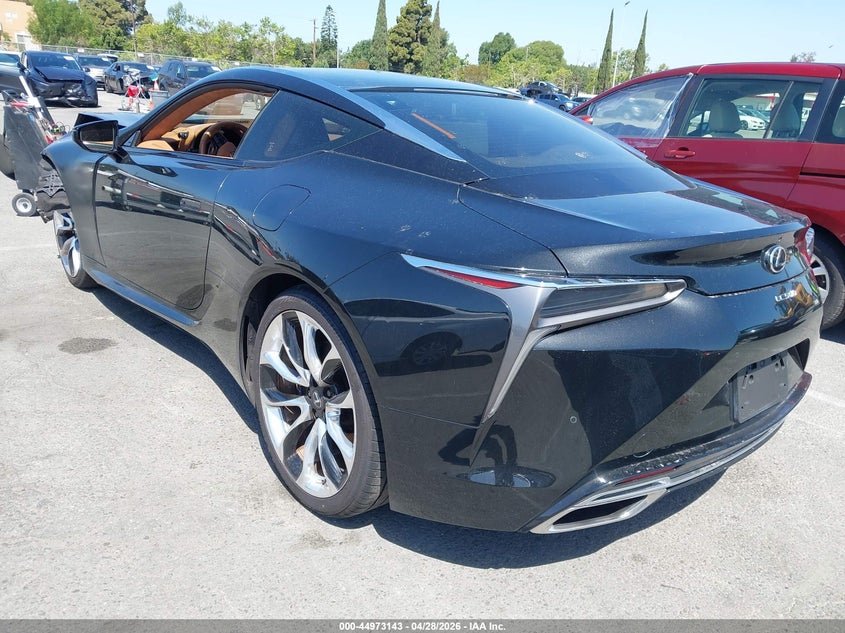 2018 Lexus Lc VIN JTHHP5AY9JA005532 IAAI salvage auction — FRONT END, Salvage Title, sold $29,200 on 2026-07-23 (photo 3)