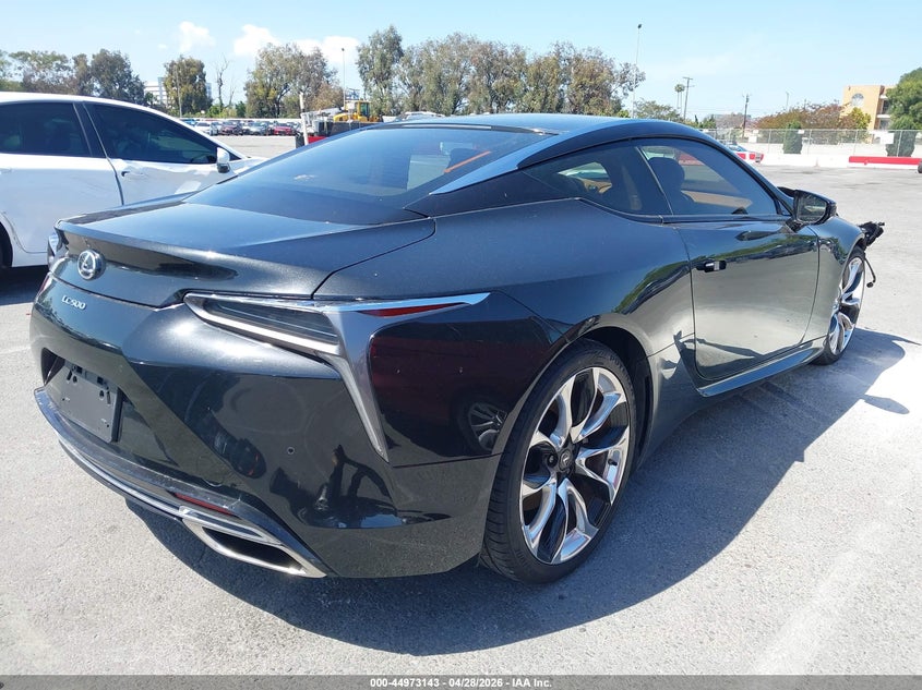 2018 Lexus Lc VIN JTHHP5AY9JA005532 IAAI salvage auction — FRONT END, Salvage Title, sold $29,200 on 2026-07-23 (photo 4)