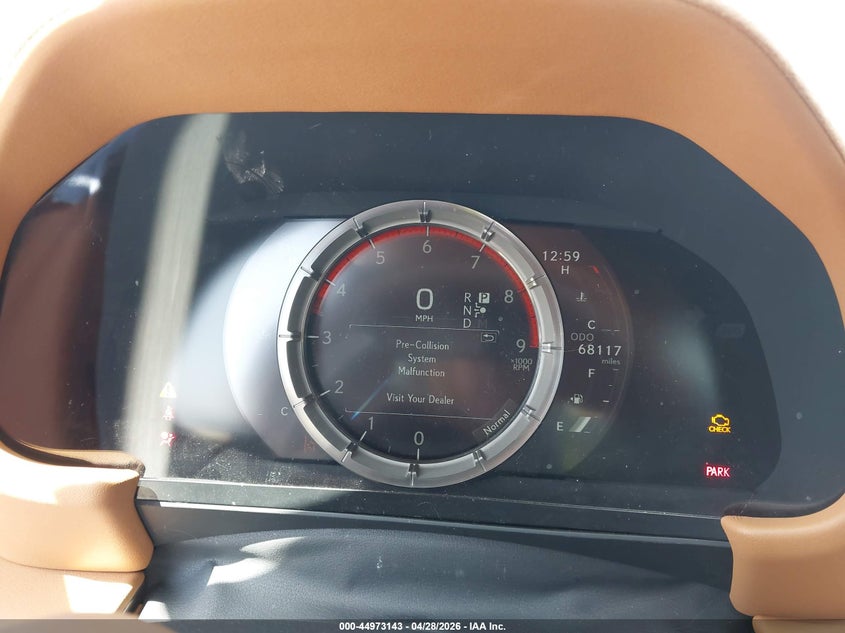 2018 Lexus Lc VIN JTHHP5AY9JA005532 IAAI salvage auction — FRONT END, Salvage Title, sold $29,200 on 2026-07-23 (photo 7)