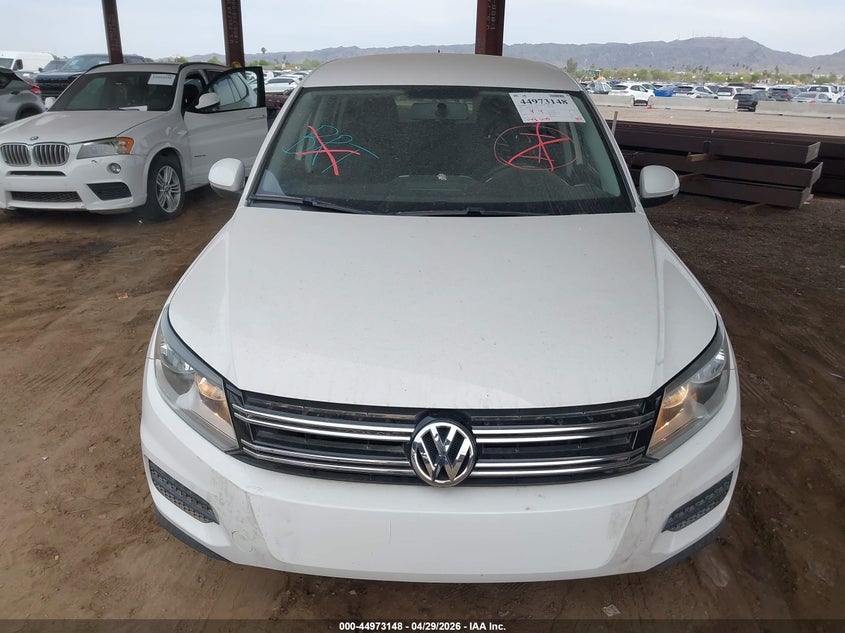 2013 Volkswagen Tiguan VIN WVGAV7AX9DW504927 IAAI salvage auction — NORMAL WEAR, Salvage (Texas), sold $1,525 on 2026-07-14 (photo 6)