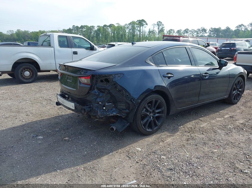 2015 Mazda 6 VIN JM1GJ1W52F1221249 IAAI salvage auction — REAR END, Rebuildable (Florida), sold $1,650 on 2026-07-28 (photo 4)