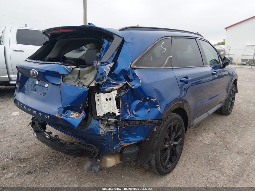 2021 Kia Sorento VIN 5XYRKDLF4MG041384 IAAI salvage auction — RIGHT REAR, Clear (Colorado), sold $3,775 on 2026-07-08 (photo 4)