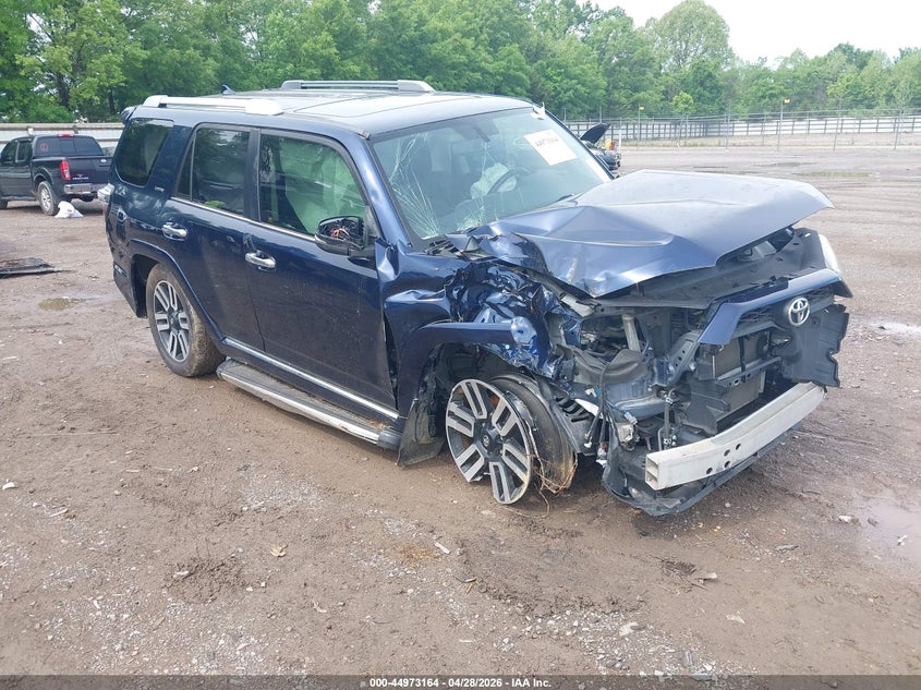2019 Toyota 4runner VIN JTEBU5JR8K5716878 IAAI salvage auction — RIGHT FRONT, Salvage (Colorado), sold $6,500 on 2026-07-15 (photo 1)
