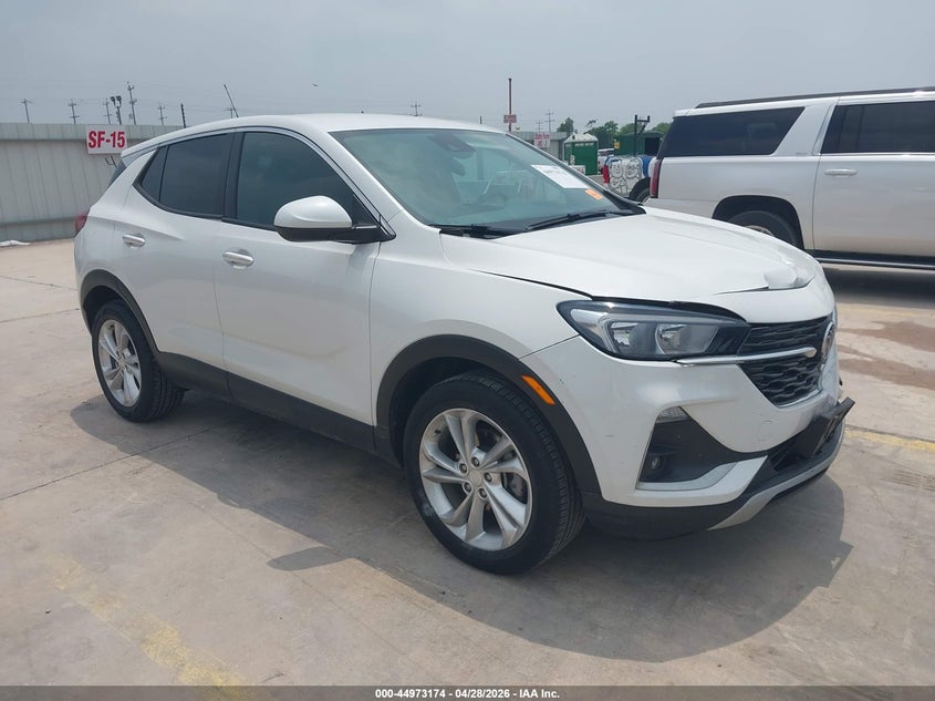 2021 Buick Encore gx VIN KL4MMBS28MB179876 IAAI salvage auction — FRONT END, Original (Texas), sold $4,300 on 2026-07-13 (photo 1)