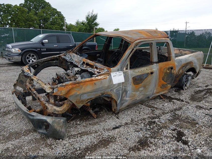 2014 Ram 1500 VIN 1C6RR7GT8ES119410 IAAI salvage auction — TOTAL BURN, Salvage Title, sold $125 on 2026-07-22 (photo 2)