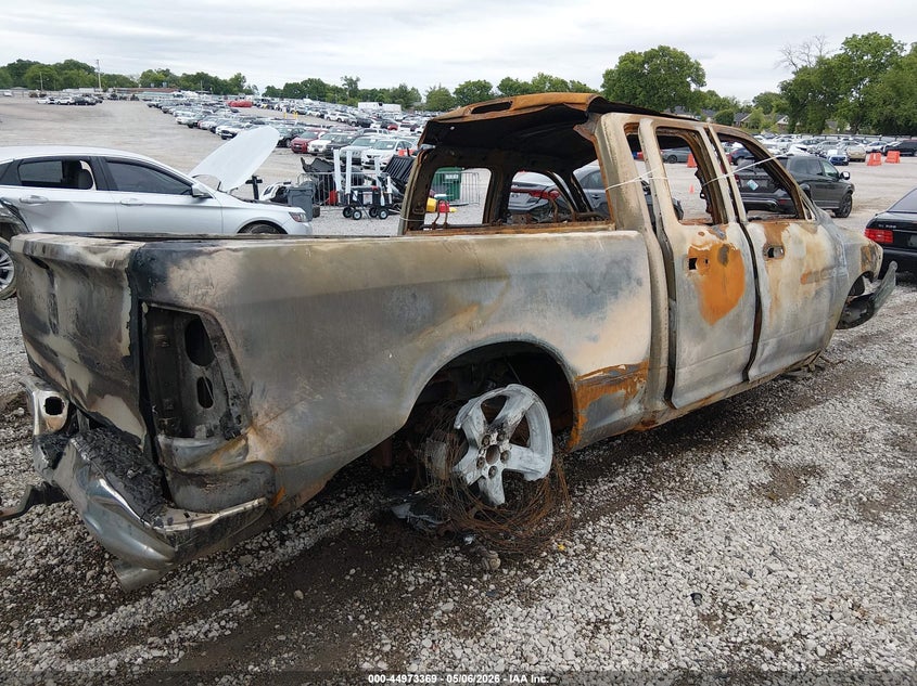 2014 Ram 1500 VIN 1C6RR7GT8ES119410 IAAI salvage auction — TOTAL BURN, Salvage Title, sold $125 on 2026-07-22 (photo 4)