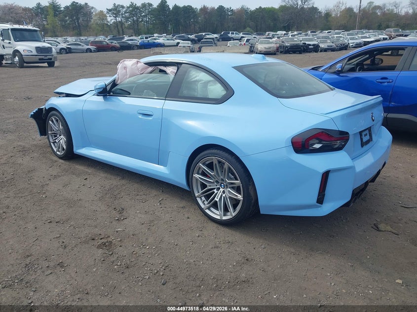 2026 BMW M2 VIN 3MF23DM09T8F93821 IAAI salvage auction — FRONT END, Salvage Title, sold $24,600 on 2026-07-07 (photo 3)
