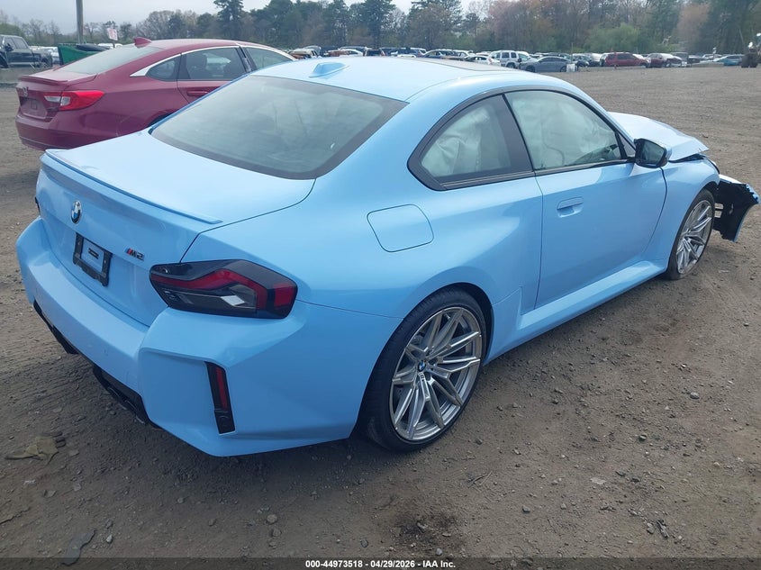 2026 BMW M2 VIN 3MF23DM09T8F93821 IAAI salvage auction — FRONT END, Salvage Title, sold $24,600 on 2026-07-07 (photo 4)