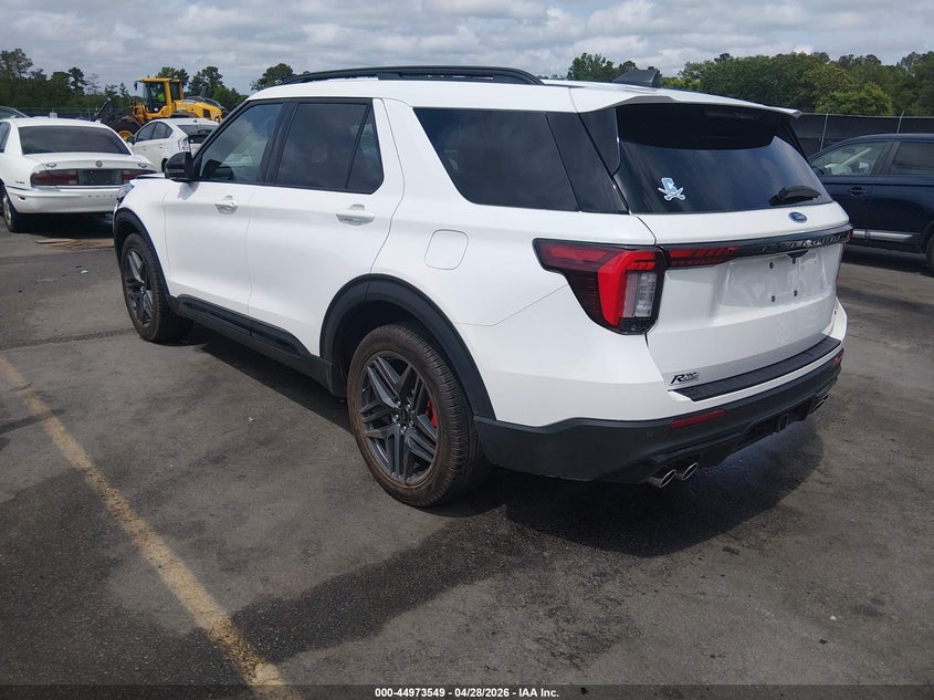 2025 Ford Explorer VIN 1FMWK8GC5SGA33570 IAAI salvage auction — FRONT END, Salvage (South Carolina), sold $17,600 on 2026-07-10 (photo 3)