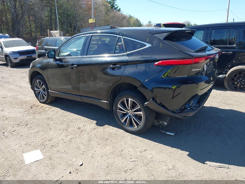 2023 Toyota Venza VIN JTEAAAAH4PJ126390 IAAI salvage auction — REAR END, Salvage (Massachusetts), sold $9,975 on 2026-07-28 (photo 3)
