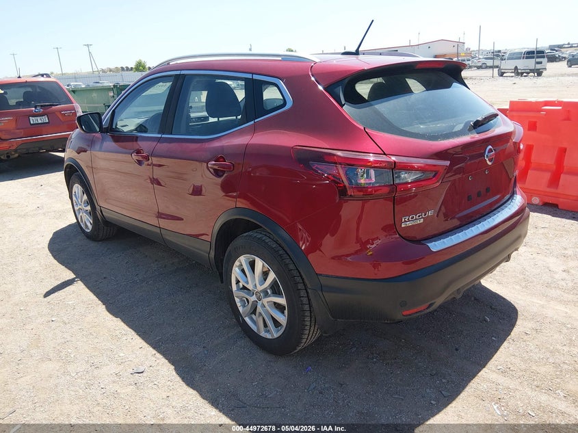 2021 Nissan Rogue VIN JN1BJ1BW4MW437700 IAAI salvage auction — HAIL, Salvage (Nebraska), sold $7,400 on 2026-08-20 (photo 3)