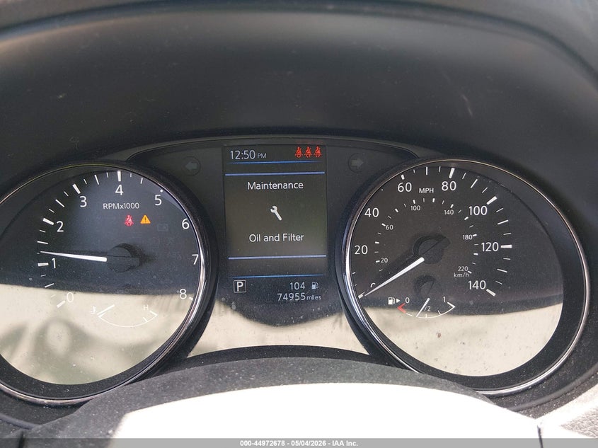 2021 Nissan Rogue VIN JN1BJ1BW4MW437700 IAAI salvage auction — HAIL, Salvage (Nebraska), sold $7,400 on 2026-08-20 (photo 7)