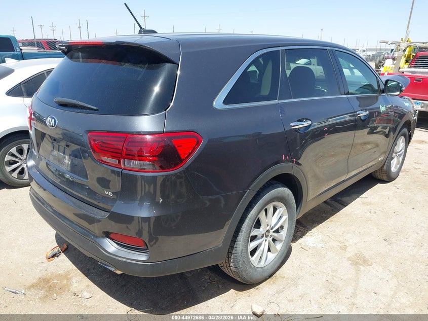 2019 Kia Sorento VIN 5XYPGDA5XKG536043 IAAI salvage auction — FRONT END, Salvage (Texas), sold $2,650 on 2026-07-28 (photo 4)