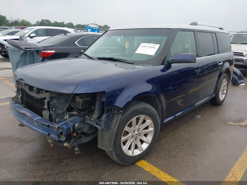 2011 Ford Flex VIN 2FMGK5CCXBBD21536 IAAI salvage auction — FRONT END, Original (Texas), sold $725 on 2026-07-24 (photo 2)