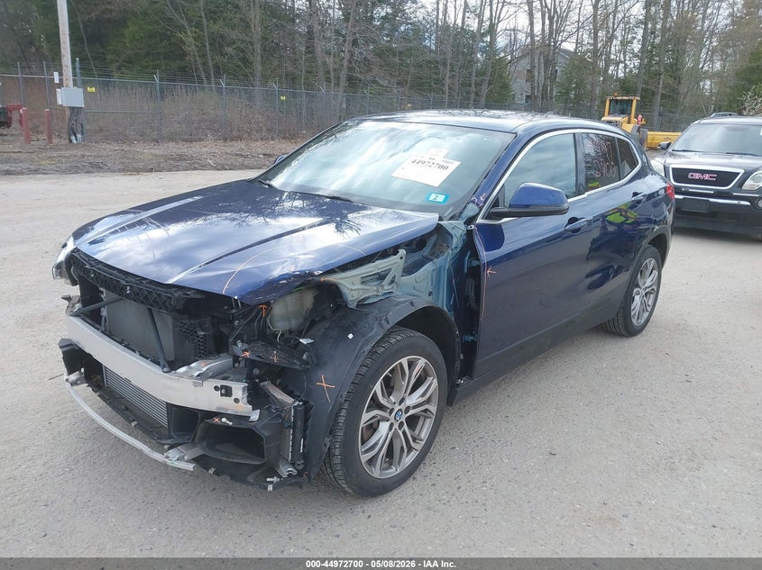 2018 BMW X2 VIN WBXYJ5C34JEF78325 IAAI salvage auction — FRONT END, Salvage (Maine), sold $7,600 on 2026-07-09 (photo 2)
