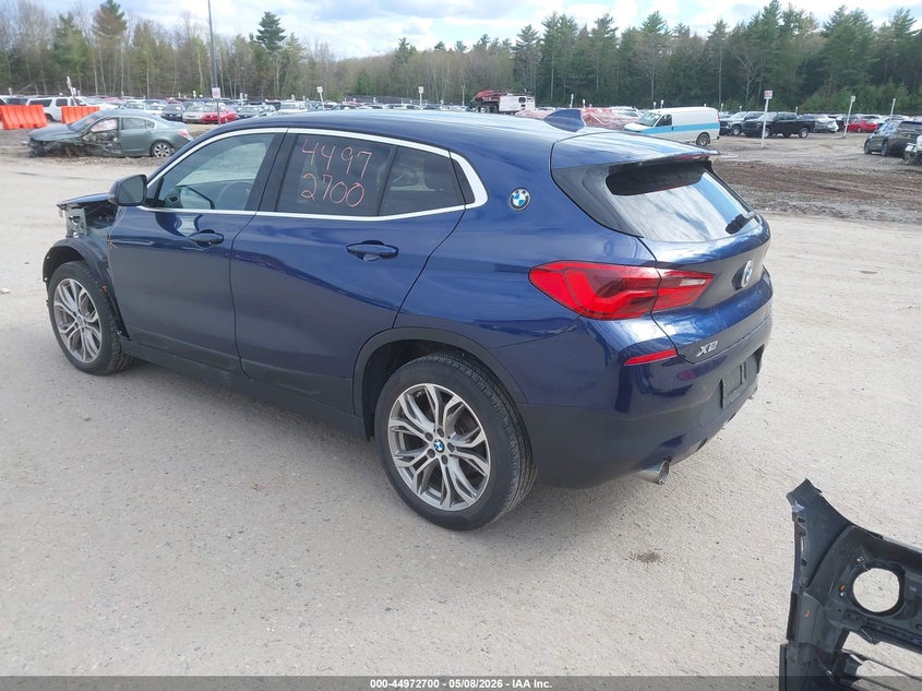 2018 BMW X2 VIN WBXYJ5C34JEF78325 IAAI salvage auction — FRONT END, Salvage (Maine), sold $7,600 on 2026-07-09 (photo 3)
