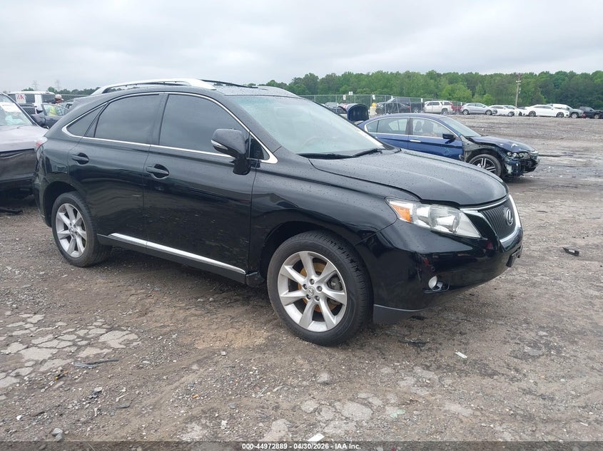 2012 Lexus Rx VIN JTJBK1BA4C2446415 IAAI salvage auction — REAR END, Salvage (Georgia), sold $4,050 on 2026-08-02 (photo 1)
