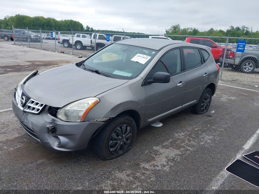 2013 Nissan Rogue VIN JN8AS5MT2DW519834 IAAI salvage auction — FRONT END, Salvage Title, sold $375 on 2026-07-16 (photo 2)