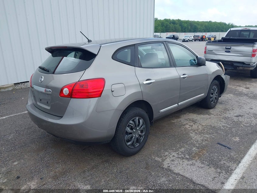 2013 Nissan Rogue VIN JN8AS5MT2DW519834 IAAI salvage auction — FRONT END, Salvage Title, sold $375 on 2026-07-16 (photo 4)