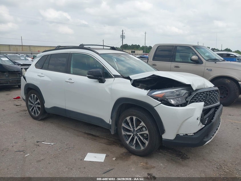 2025 Toyota Corolla cross VIN 7MUDAAAG7SV123056 IAAI salvage auction — REAR END, Salvage Title, sold $5,650 on 2026-07-08 (photo 1)