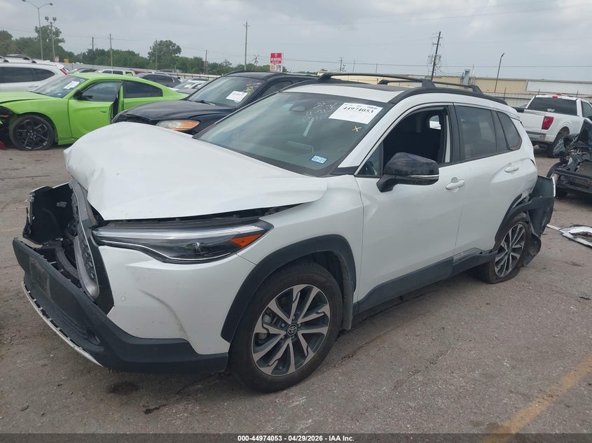 2025 Toyota Corolla cross VIN 7MUDAAAG7SV123056 IAAI salvage auction — REAR END, Salvage Title, sold $5,650 on 2026-07-08 (photo 2)