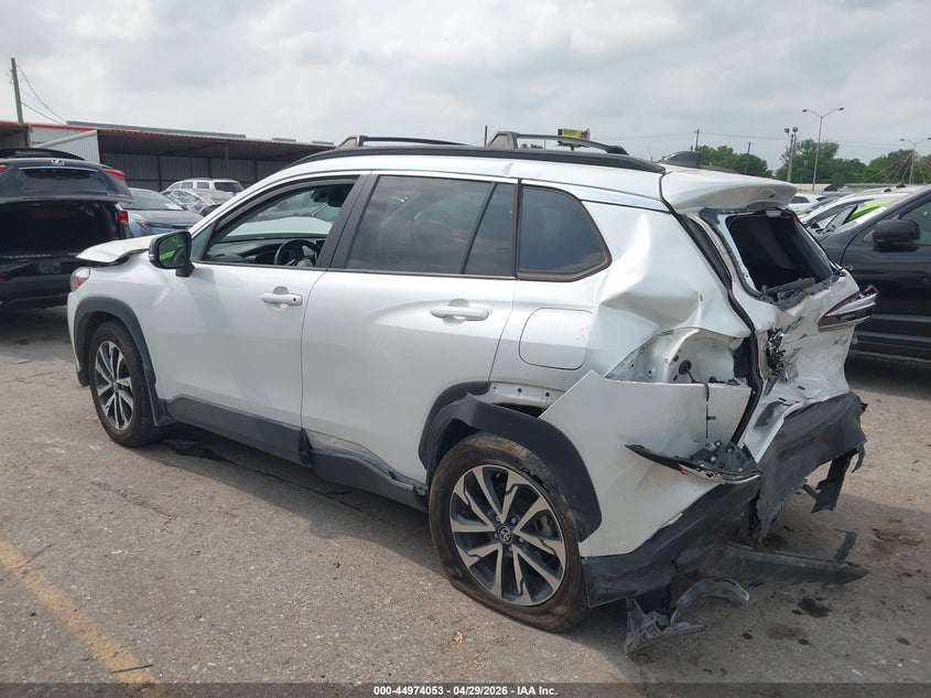 2025 Toyota Corolla cross VIN 7MUDAAAG7SV123056 IAAI salvage auction — REAR END, Salvage Title, sold $5,650 on 2026-07-08 (photo 3)