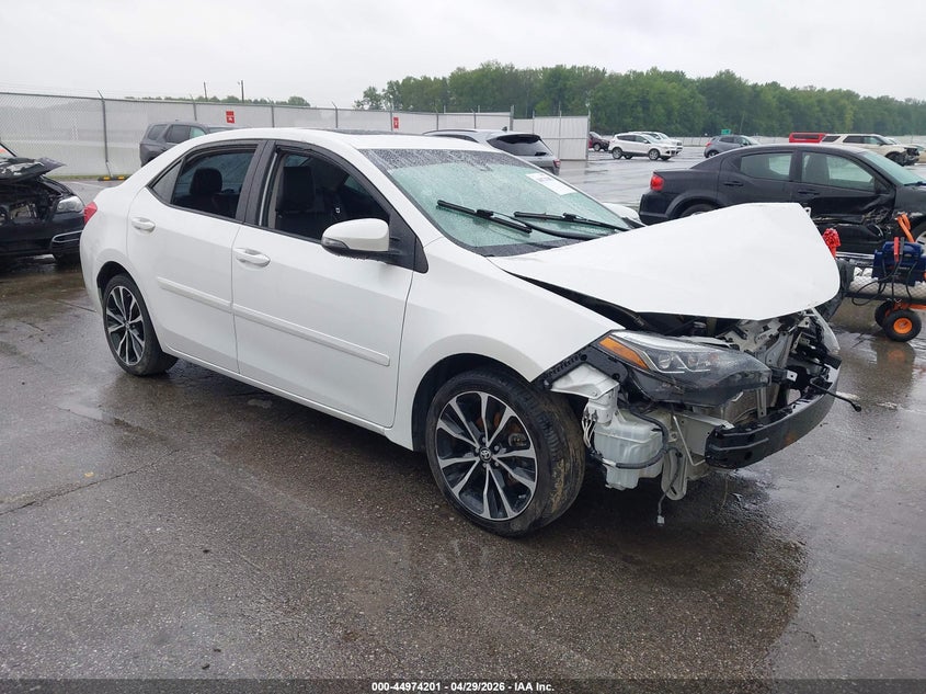 2018 Toyota Corolla VIN 5YFBURHE2JP762190 IAAI salvage auction — FRONT END, Salvage (Indiana), sold $2,700 on 2026-07-13 (photo 1)