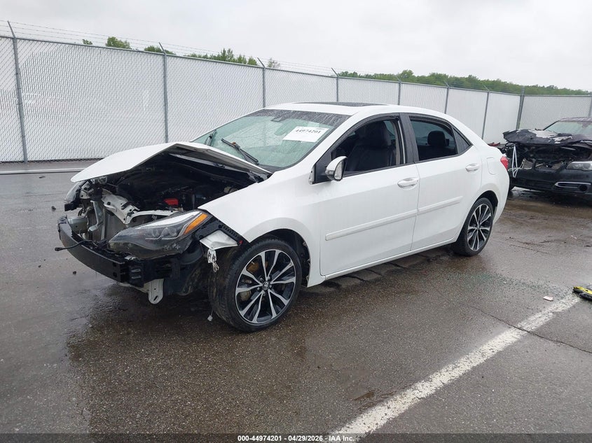 2018 Toyota Corolla VIN 5YFBURHE2JP762190 IAAI salvage auction — FRONT END, Salvage (Indiana), sold $2,700 on 2026-07-13 (photo 2)