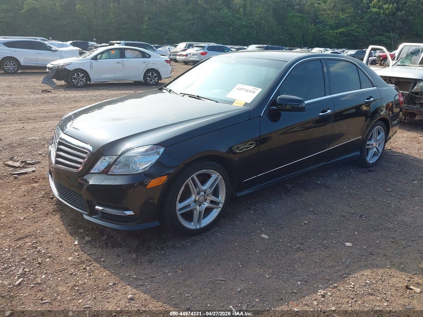 2013 Mercedes-benz E-klasse VIN WDDHF5KB4DA725409 IAAI salvage auction — RIGHT SIDE, Salvage Title, sold $850 on 2026-07-22 (photo 2)