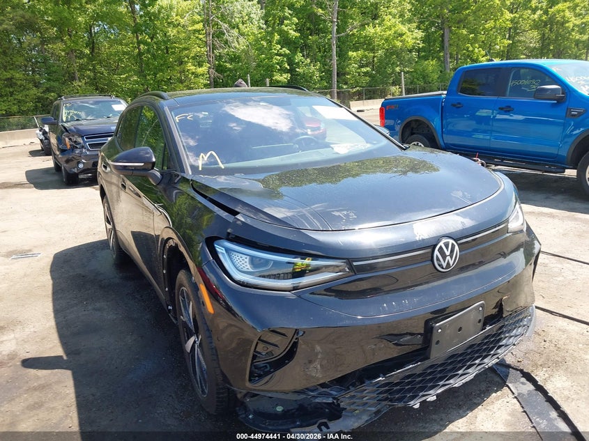 2023 Volkswagen Id.4 VIN 1V2GNPE8XPC000909 IAAI salvage auction — FRONT END, Salvage - Greater Than 75% (Maryland), sold $11,400 on 2026-07-24 (photo 1)
