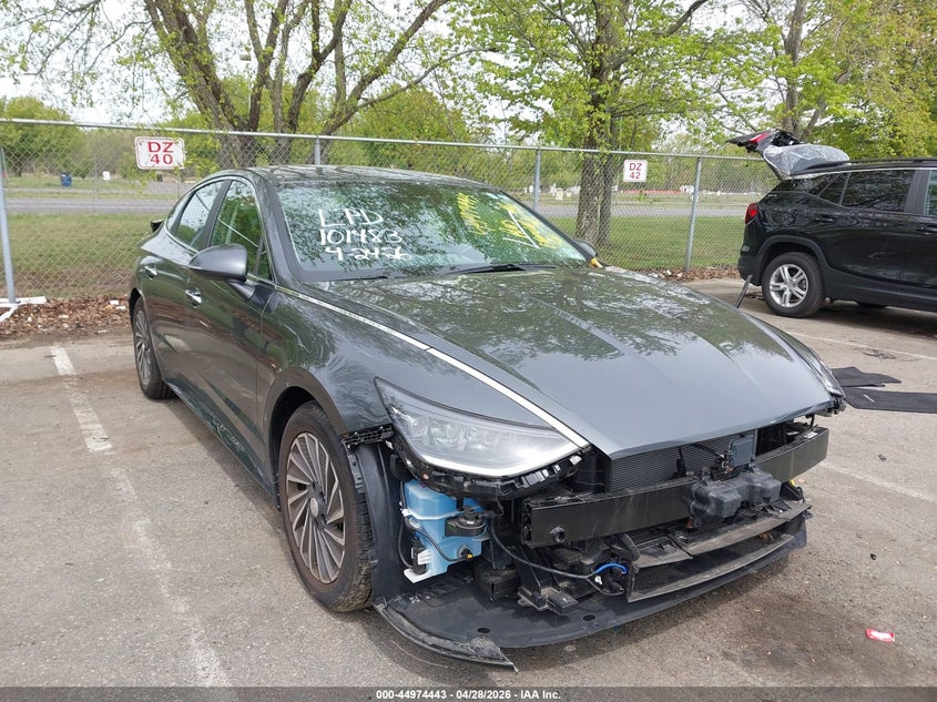 2023 Hyundai Sonata VIN KMHL34JJXPA074058 — IAAI salvage auction photo