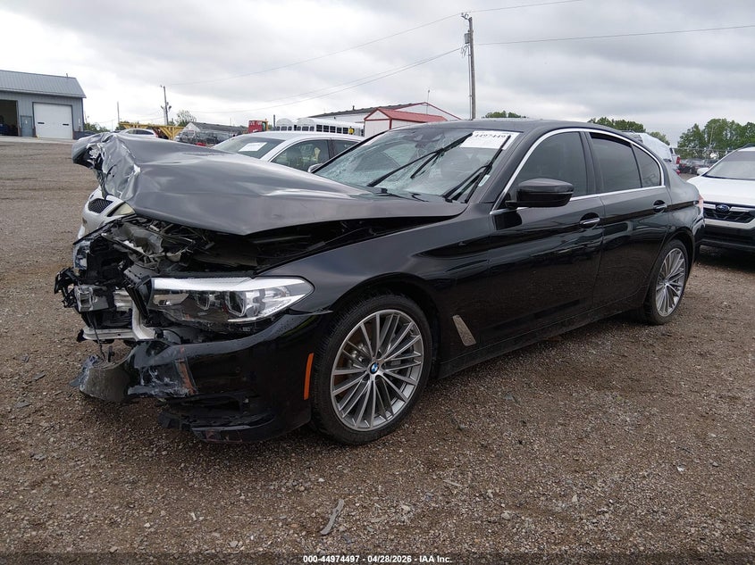 2018 BMW 5er VIN WBAJA7C54JWC76472 IAAI salvage auction — FRONT END, Salvage Title, sold $7,075 on 2026-07-08 (photo 2)