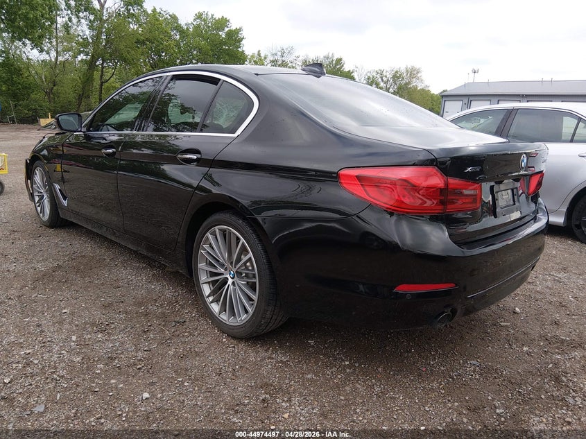 2018 BMW 5er VIN WBAJA7C54JWC76472 IAAI salvage auction — FRONT END, Salvage Title, sold $7,075 on 2026-07-08 (photo 3)