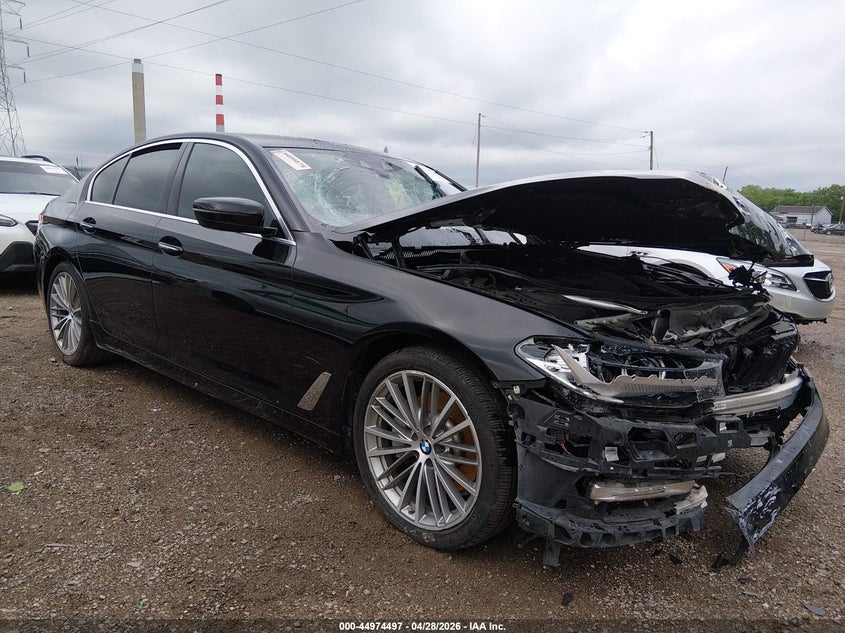 2018 BMW 5er VIN WBAJA7C54JWC76472 IAAI salvage auction — FRONT END, Salvage Title, sold $7,075 on 2026-07-08 (photo 6)