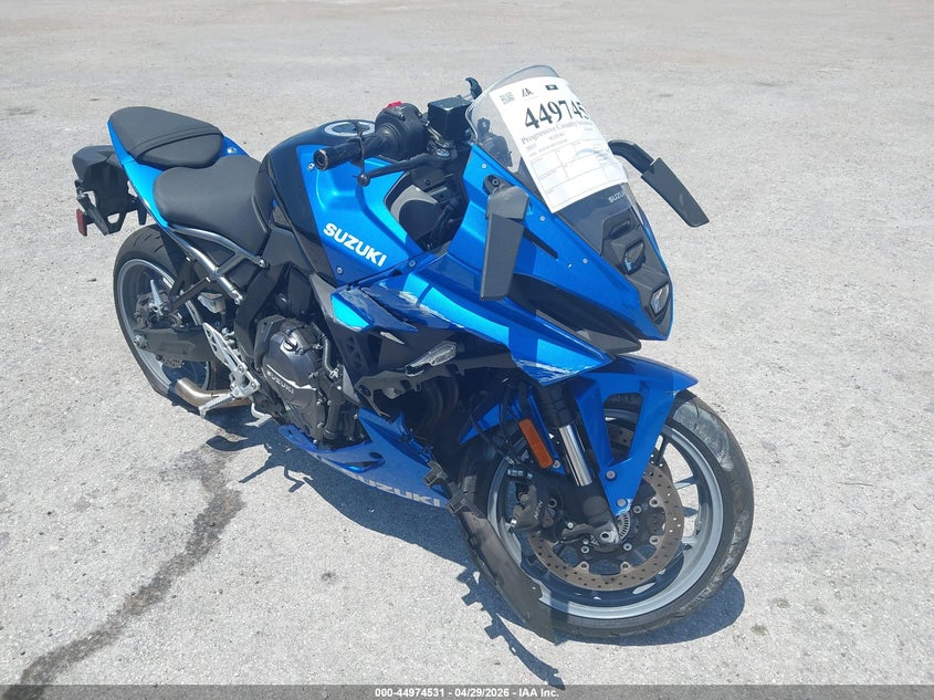 2025 Suzuki Gsx VIN JS1EM13B7S7102381 IAAI salvage auction — ALL OVER, Salvage Title, sold $1,850 on 2026-07-22 (photo 1)