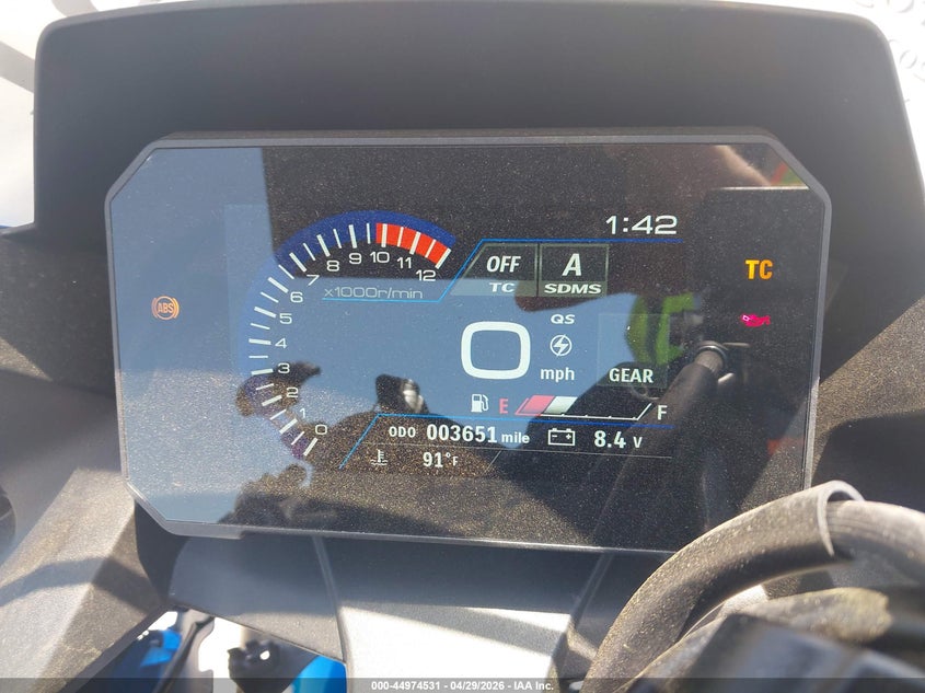 2025 Suzuki Gsx VIN JS1EM13B7S7102381 IAAI salvage auction — ALL OVER, Salvage Title, sold $1,850 on 2026-07-22 (photo 7)