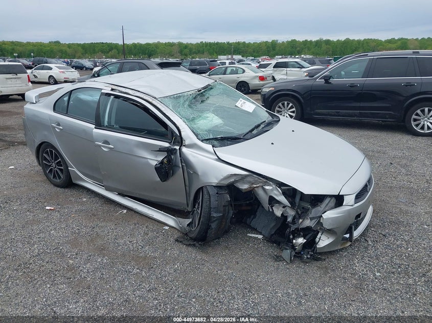 2017 Mitsubishi Lancer VIN JA32V2FW4HU004847 IAAI salvage auction — ROLLOVER, Salvage - Greater Than 75% (Maryland), sold $225 on 2026-07-27 (photo 1)