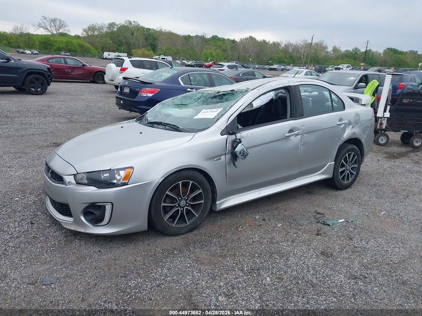 2017 Mitsubishi Lancer VIN JA32V2FW4HU004847 IAAI salvage auction — ROLLOVER, Salvage - Greater Than 75% (Maryland), sold $225 on 2026-07-27 (photo 2)