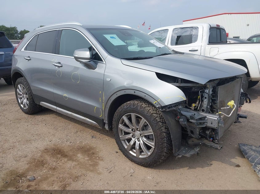 2023 Cadillac Xt4 VIN 1GYFZDR4XPF187004 IAAI salvage auction — FRONT END, Salvage Title, sold $4,800 on 2026-07-21 (photo 1)
