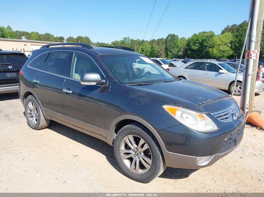 2012 Hyundai Veracruz VIN KM8NU4CC0CU203809 IAAI salvage auction — LEFT FRONT, Salvage (North Carolina), sold $1,850 on 2026-07-09 (photo 1)